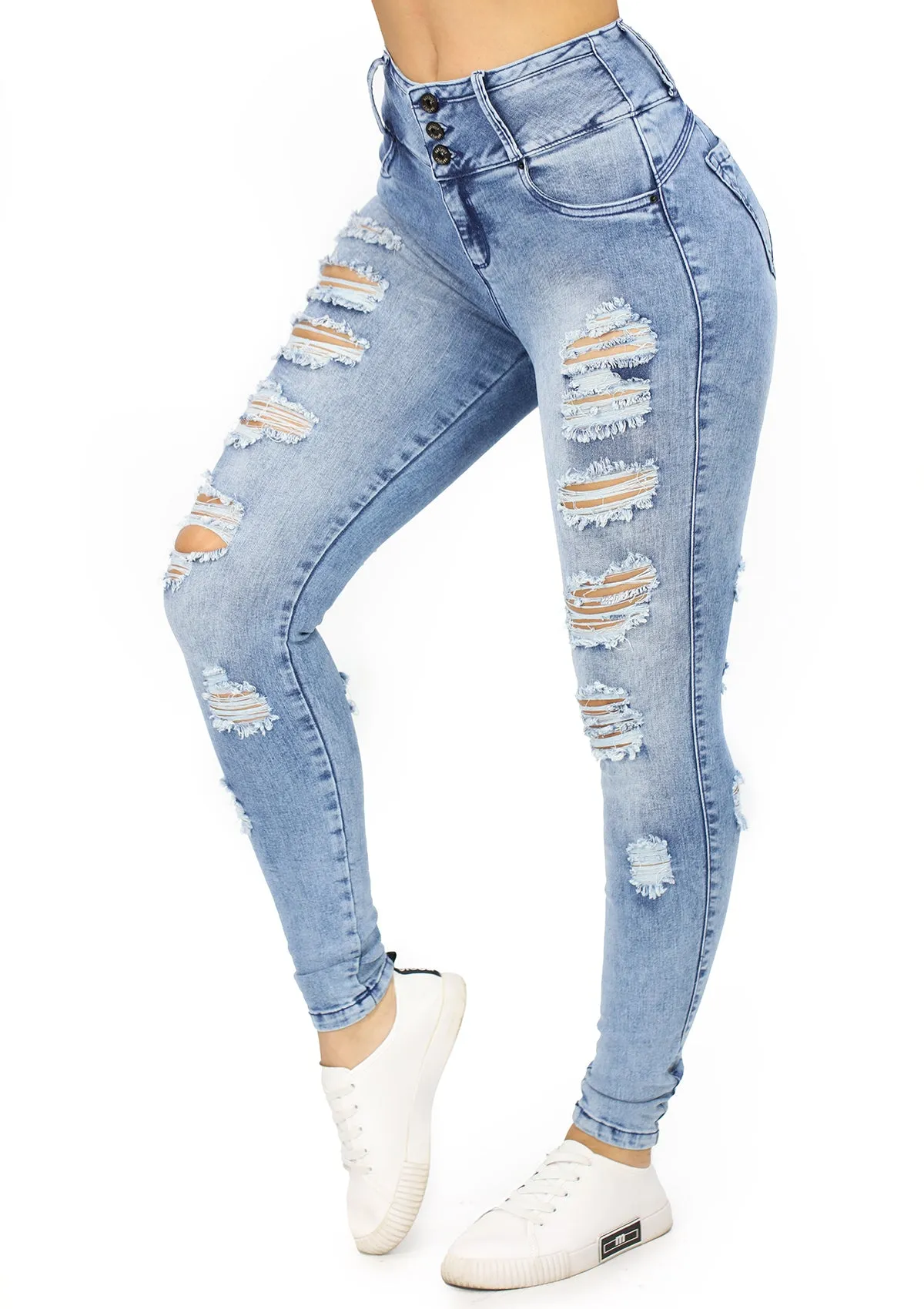 20958 Ripped Skinny Jean by Maripily Rivera