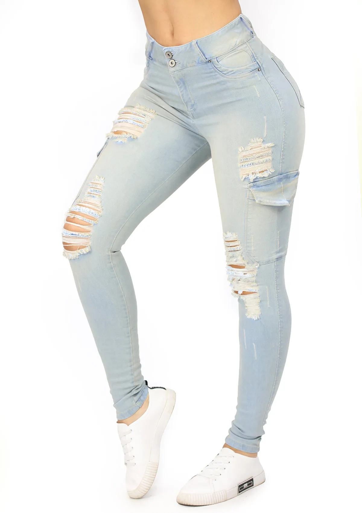 20966 Ripped Skinny Jean 