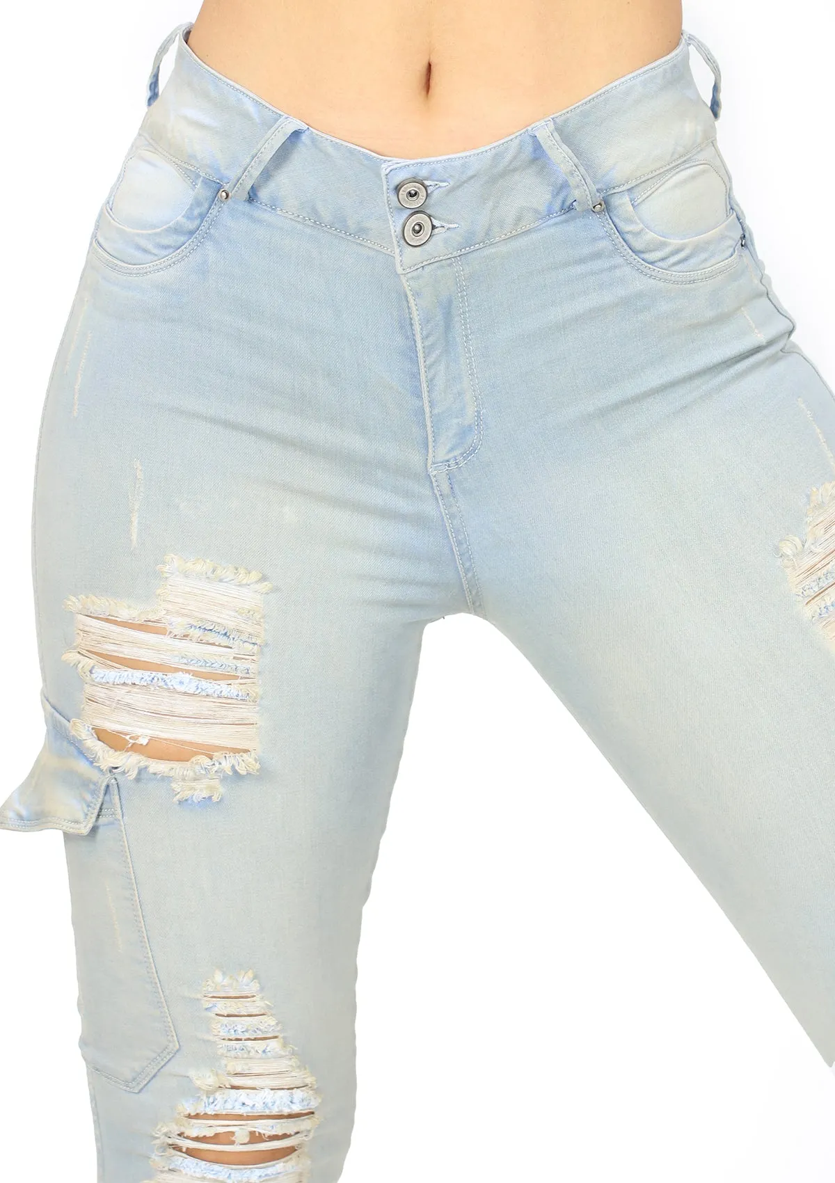 20966 Ripped Skinny Jean 