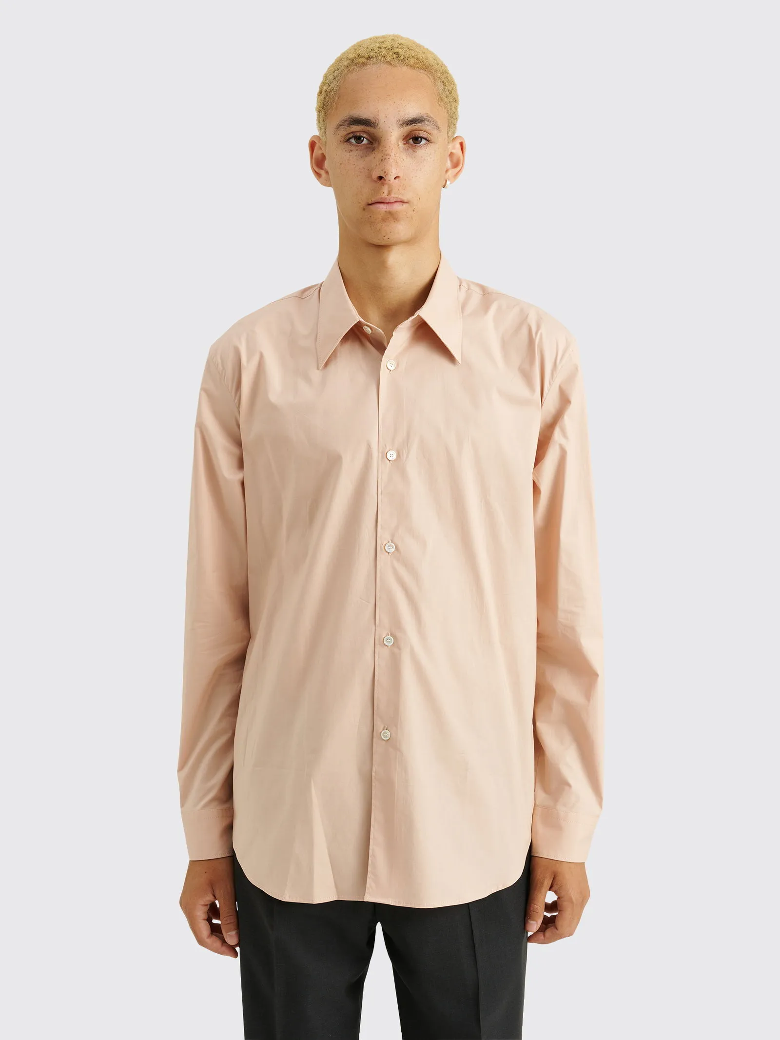 Acne Studios Button Up LS Shirt Blush Beige