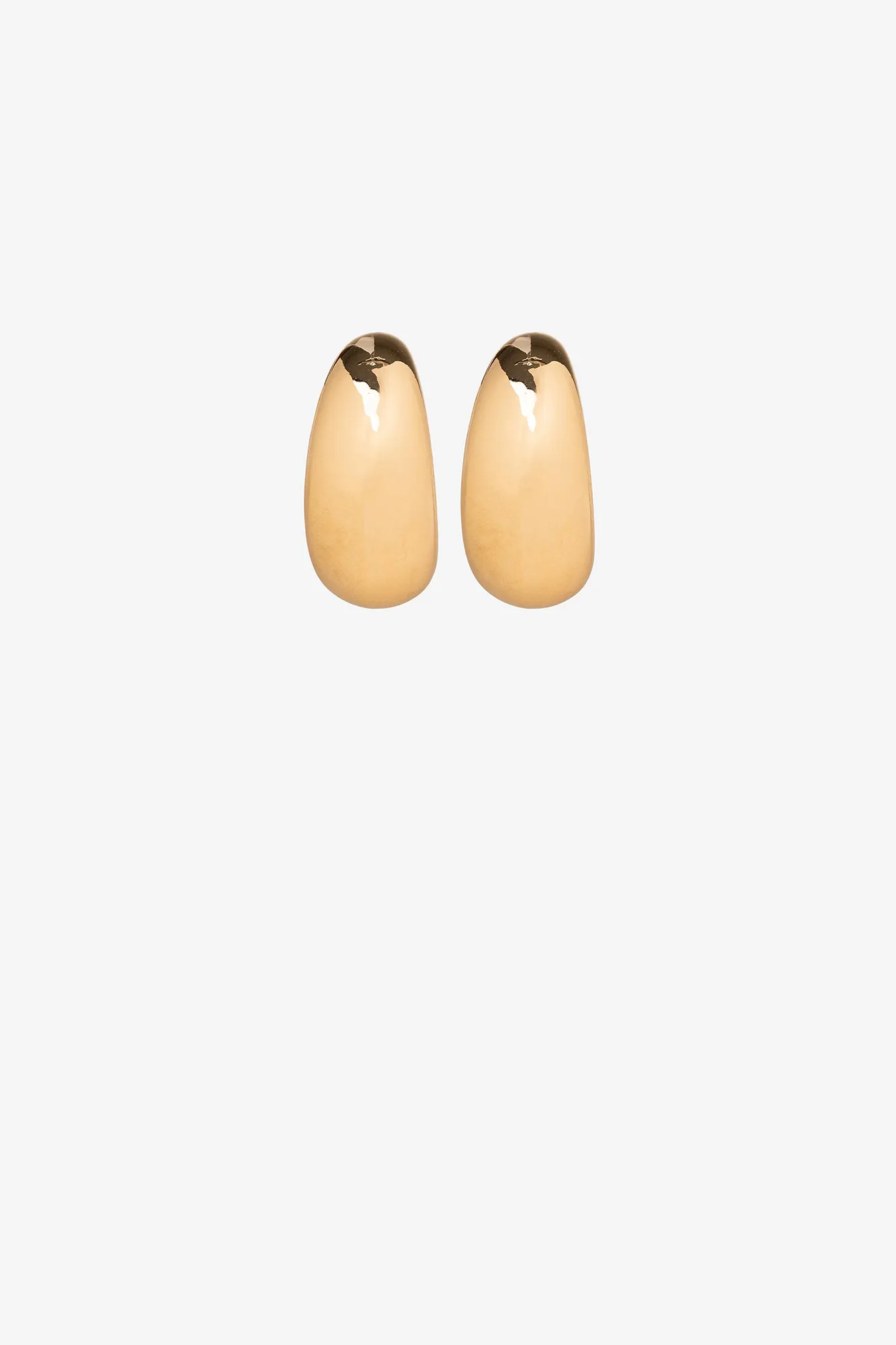 Anillos medianos dorados