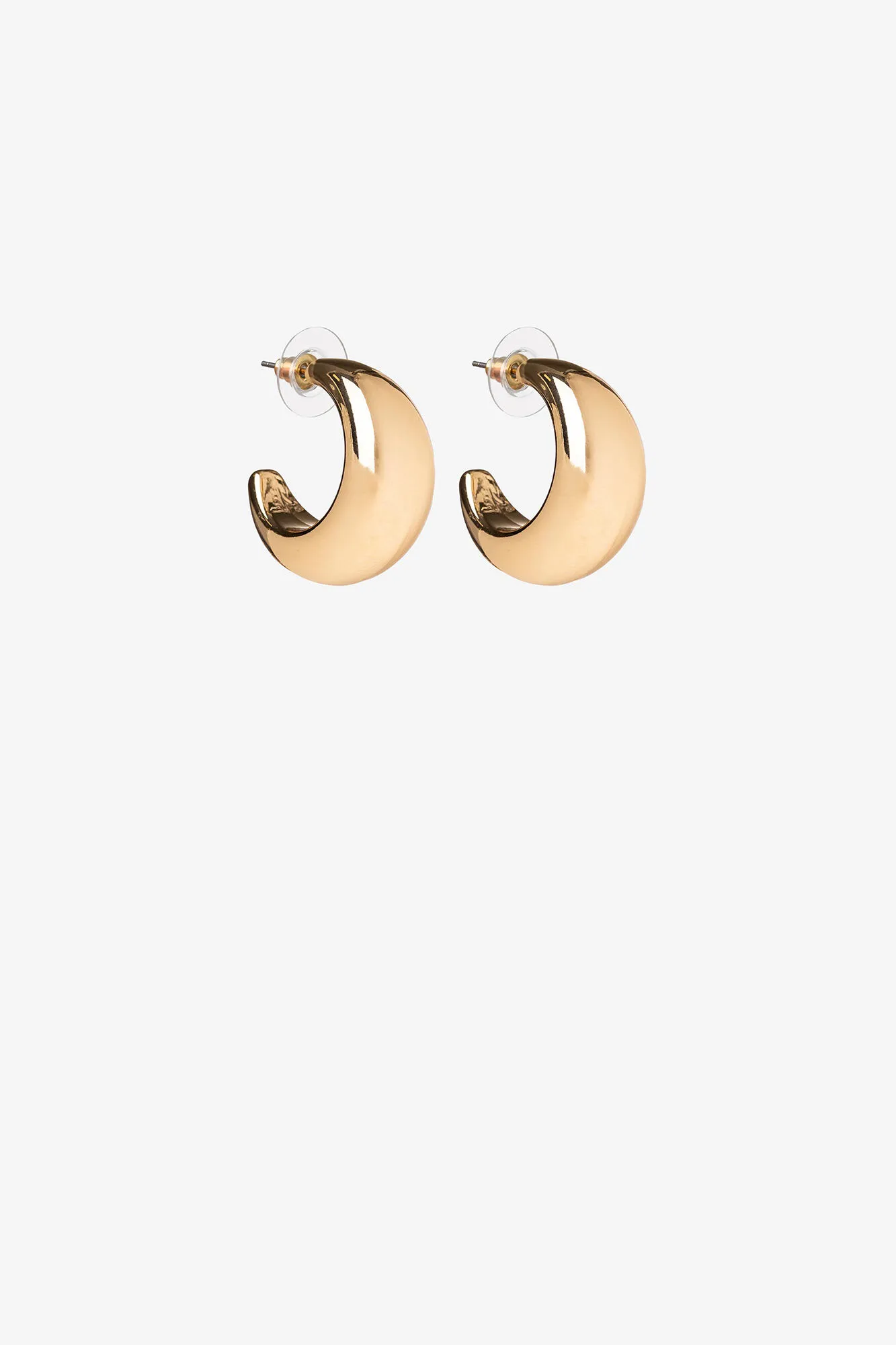 Anillos medianos dorados
