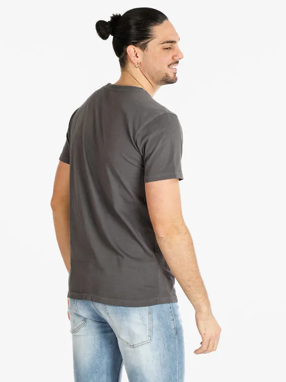 Baci & Abbracci Camiseta de hombre de algodón de manga corta