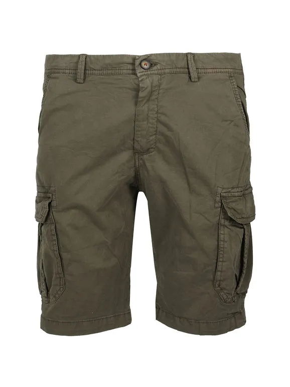 Baker'S Bermudas de hombre de algodón con grandes bolsillos laterales