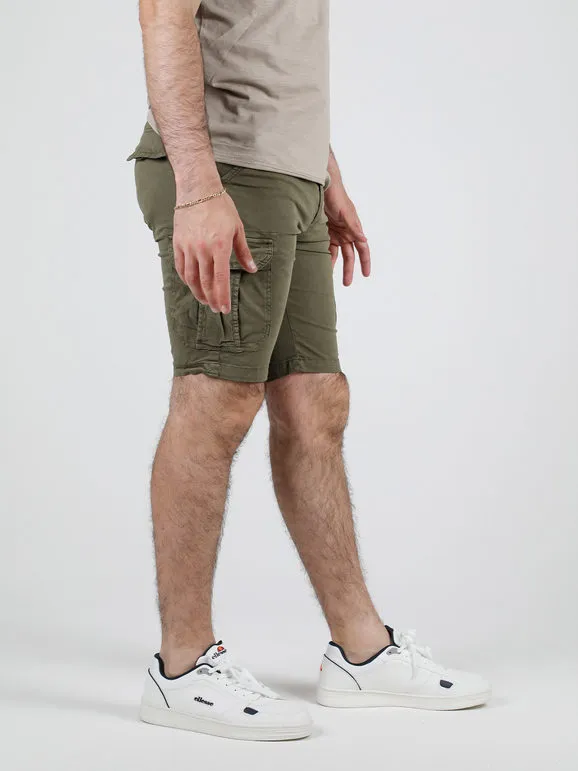 Baker'S Bermudas de hombre de algodón con grandes bolsillos laterales