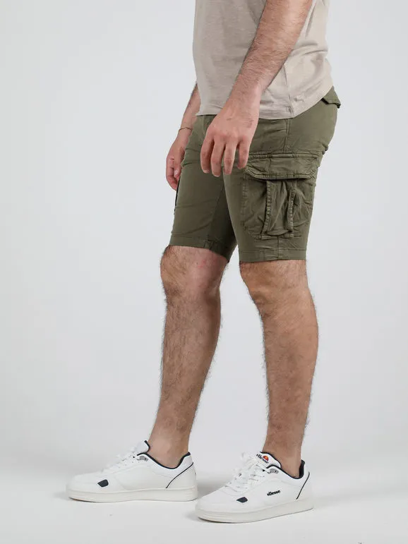 Baker'S Bermudas de hombre de algodón con grandes bolsillos laterales