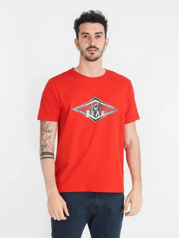 Bear Camiseta de hombre de algodón orgánico