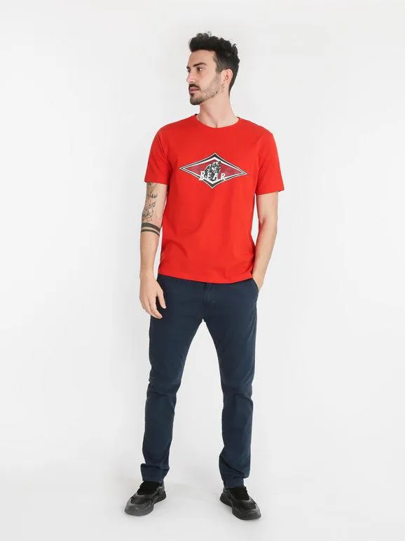 Bear Camiseta de hombre de algodón orgánico