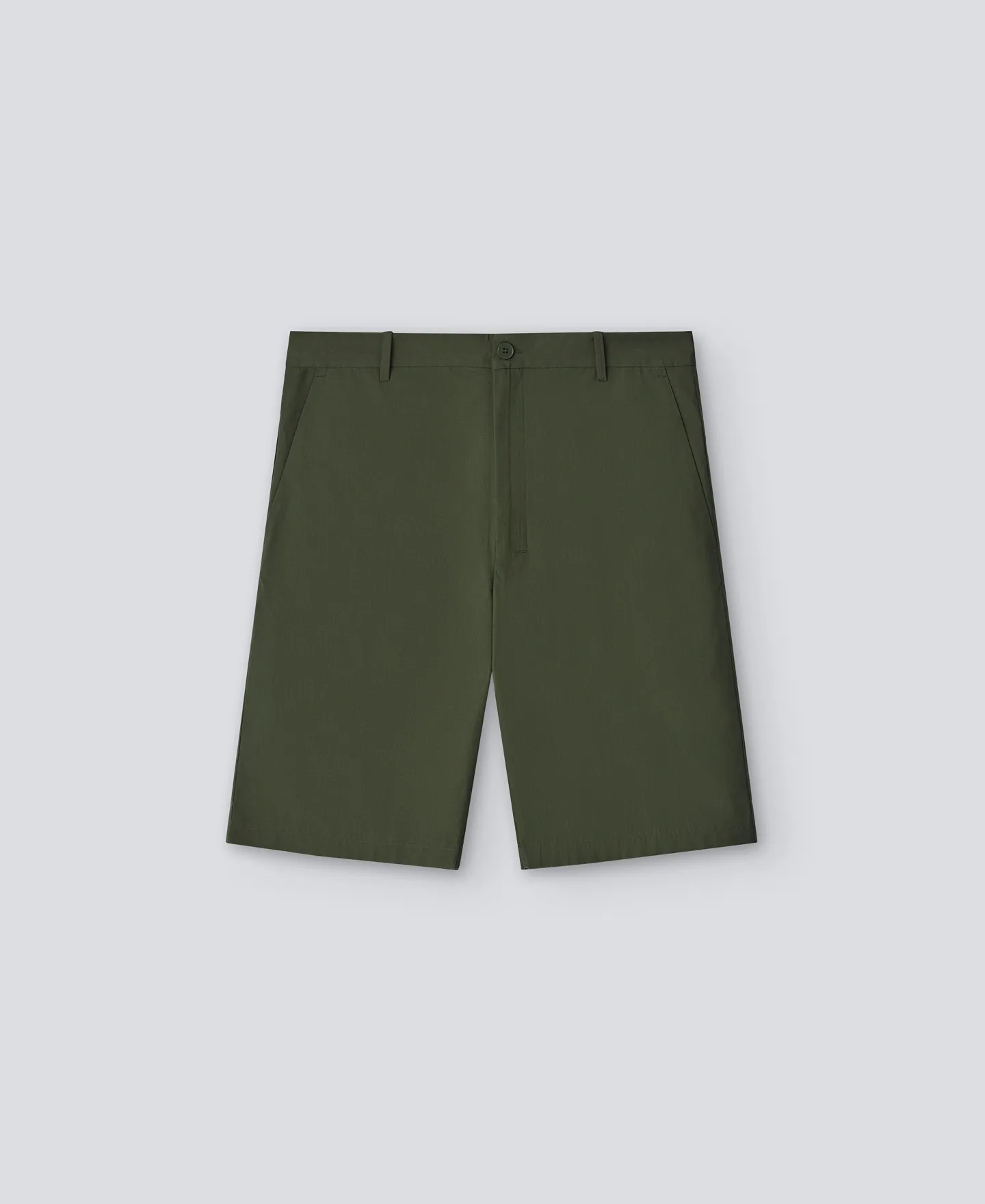 Bermuda en popelín de algodón hombre