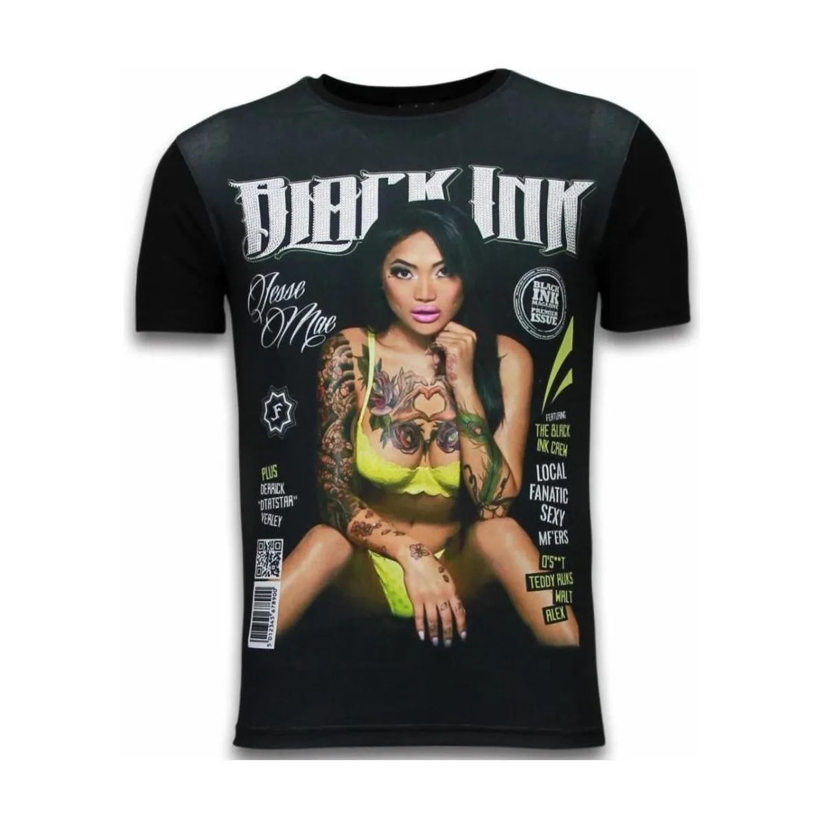 Black Ink Crew Digital Rhinestone