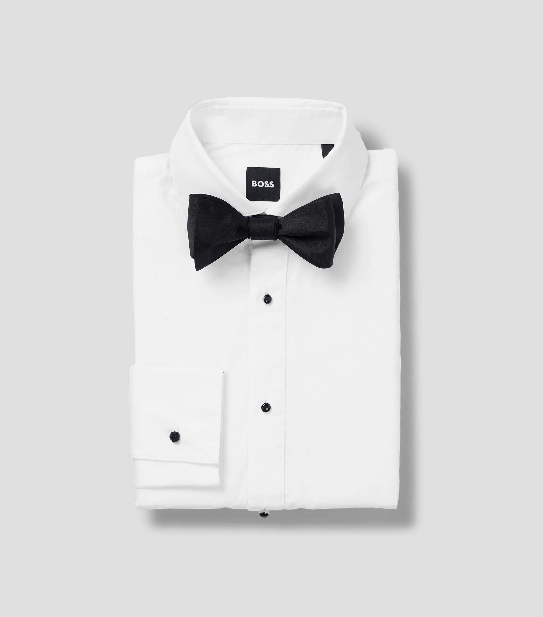 Boss Moño en jacquard de seda confeccionada en Italia Hombre