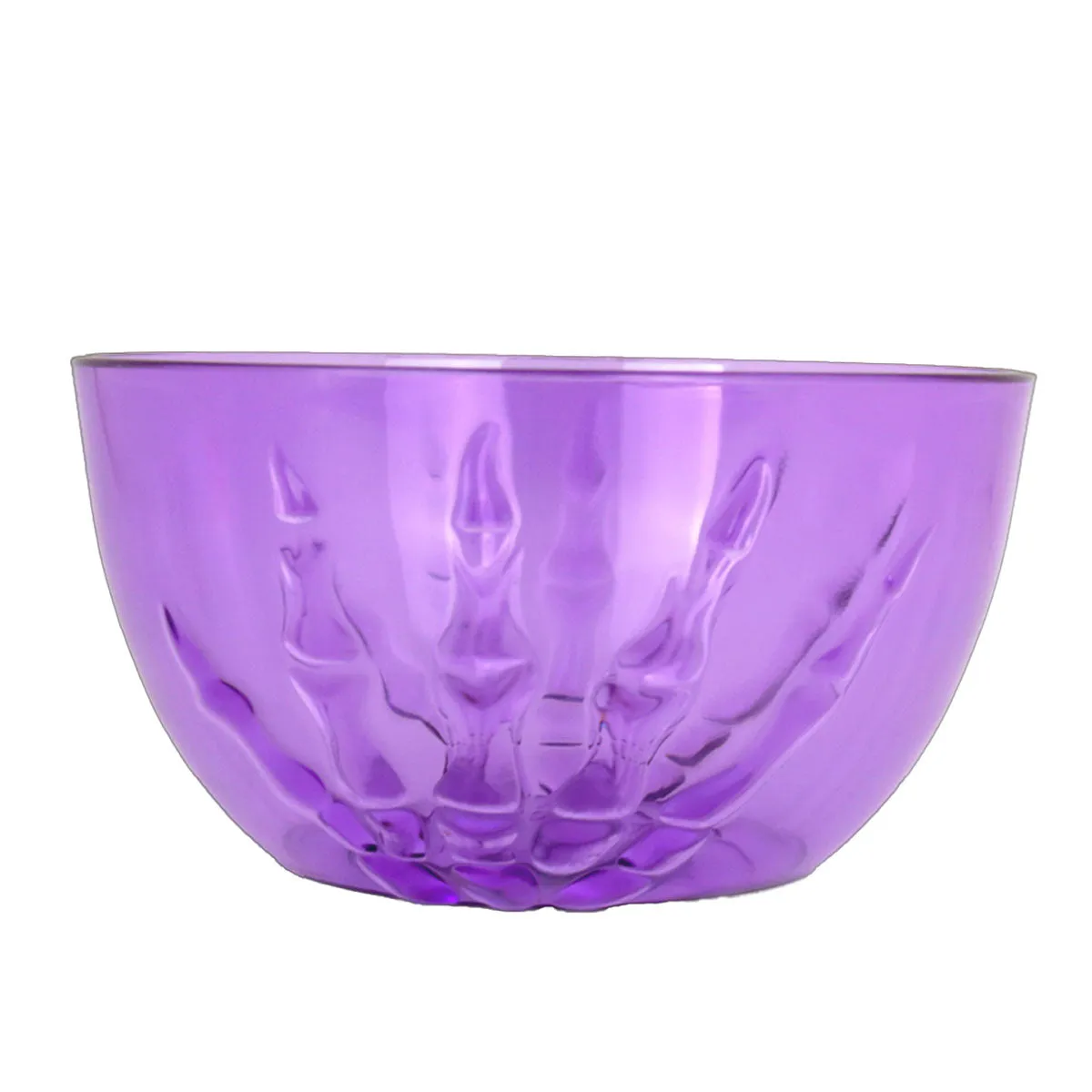 Bowl de Plástico color Morado con Diseo Fantasmal