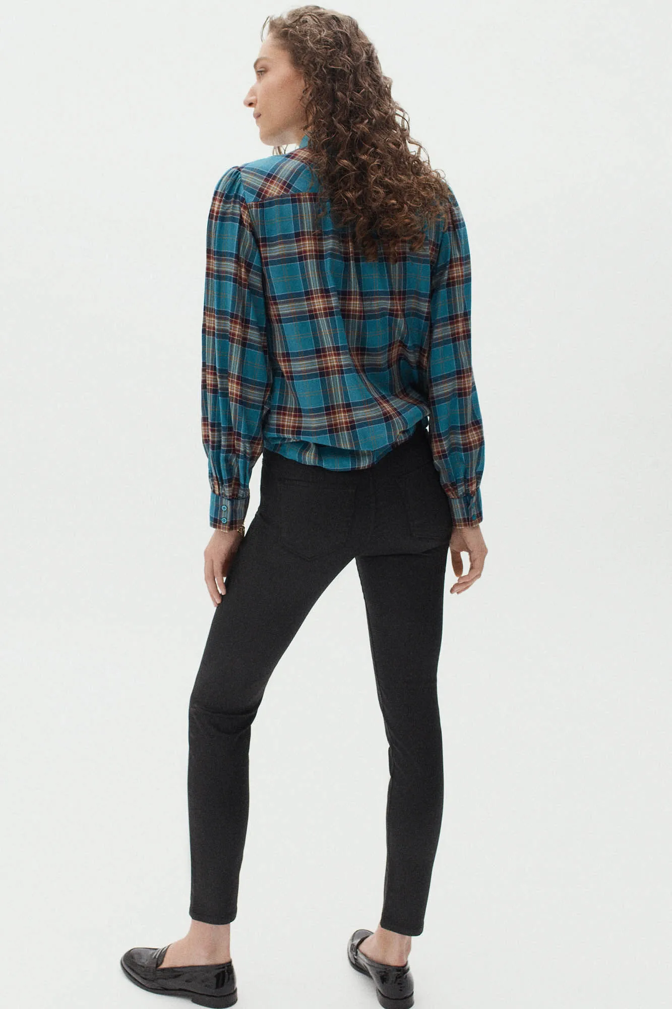 Caroll Pantalón slim algodón elástico