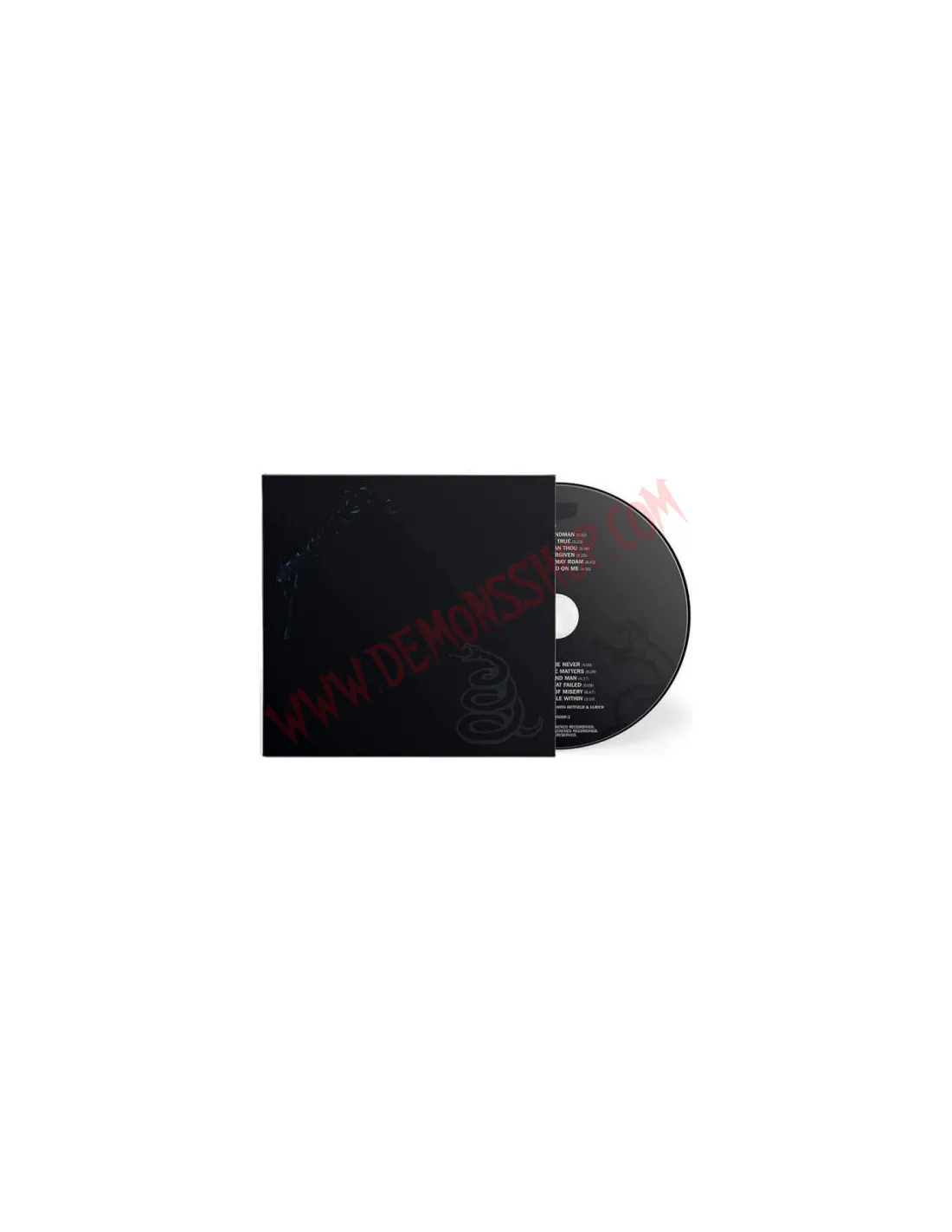 CD METALLICA  THE BLACK ALBUM REMASTERED 2021