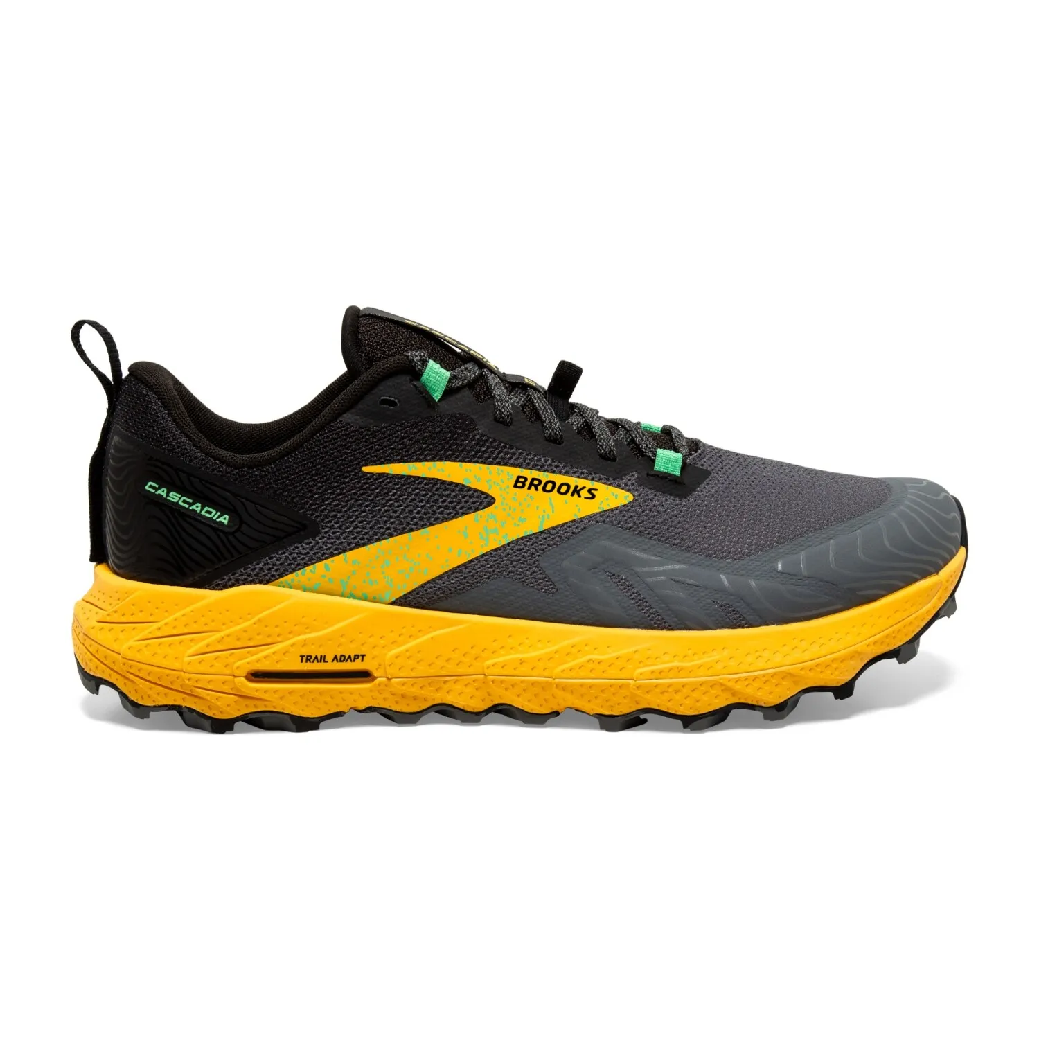 CHAMPIONES BROOKS DE HOMBRE  CASCADIA 17  1104031D333  GREY/YELLOW