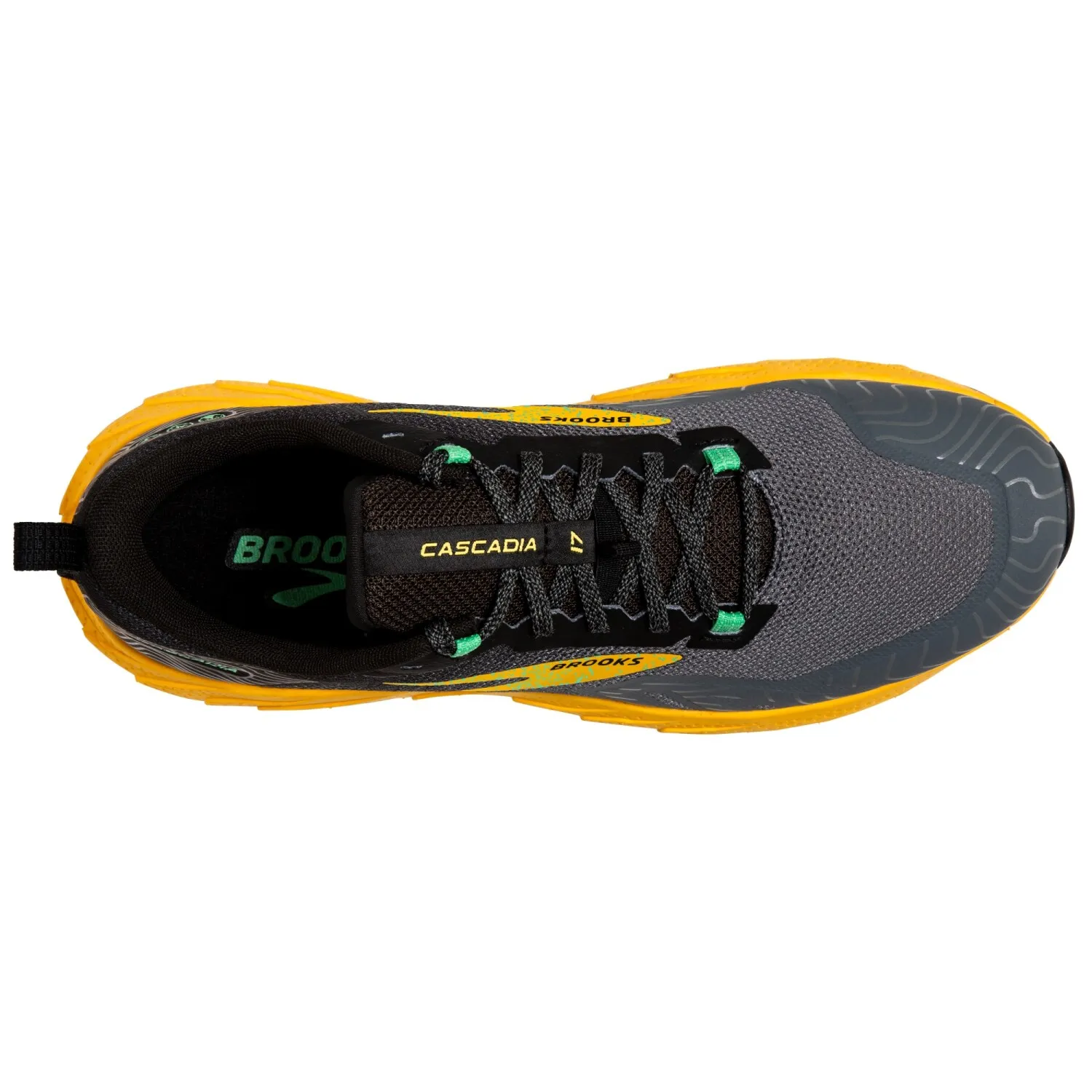 CHAMPIONES BROOKS DE HOMBRE  CASCADIA 17  1104031D333  GREY/YELLOW