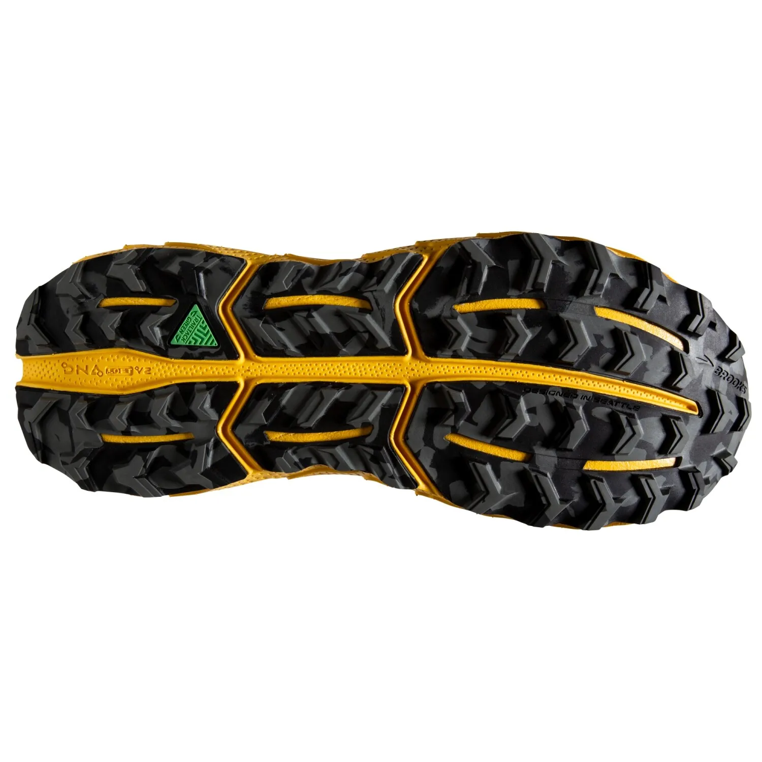 CHAMPIONES BROOKS DE HOMBRE  CASCADIA 17  1104031D333  GREY/YELLOW