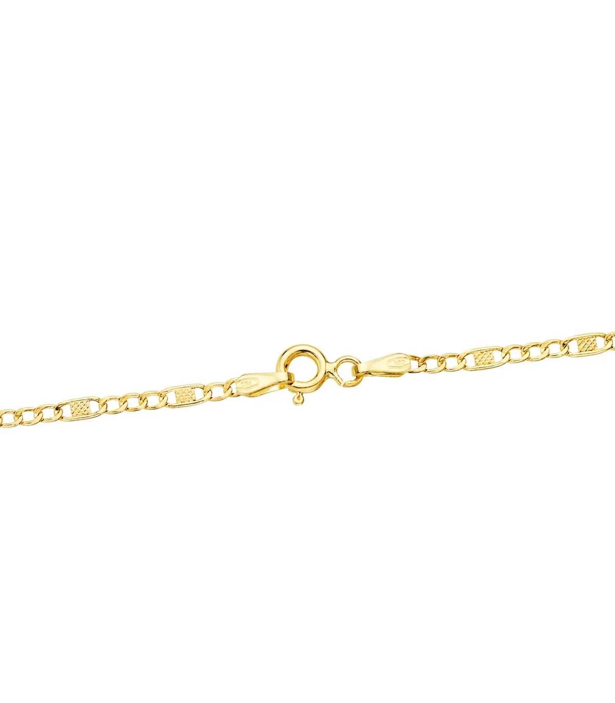 Chaîne Marine 3x1 Or 18 K 2 mm