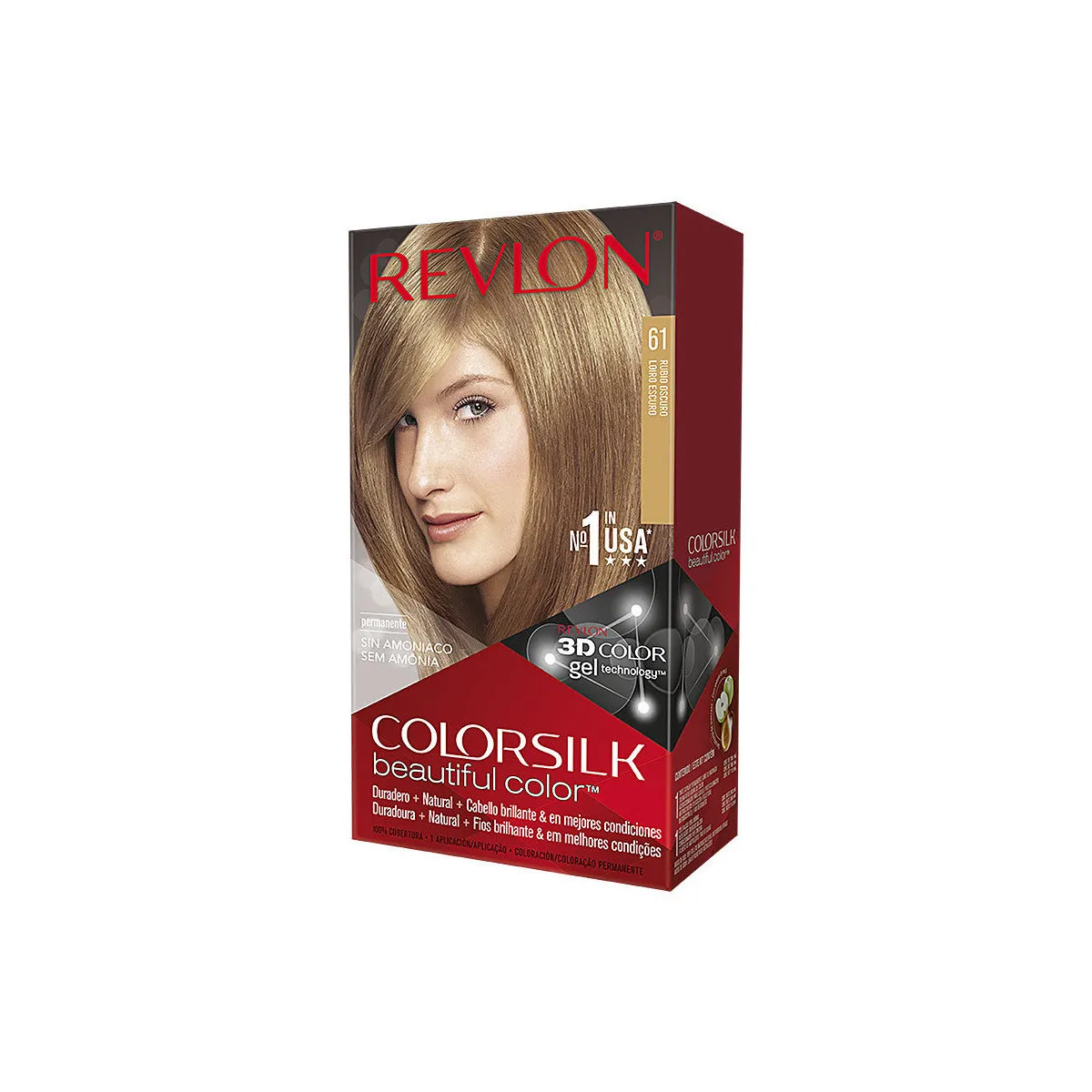 COLORSILK TINTE 61RUBIO OSCURO