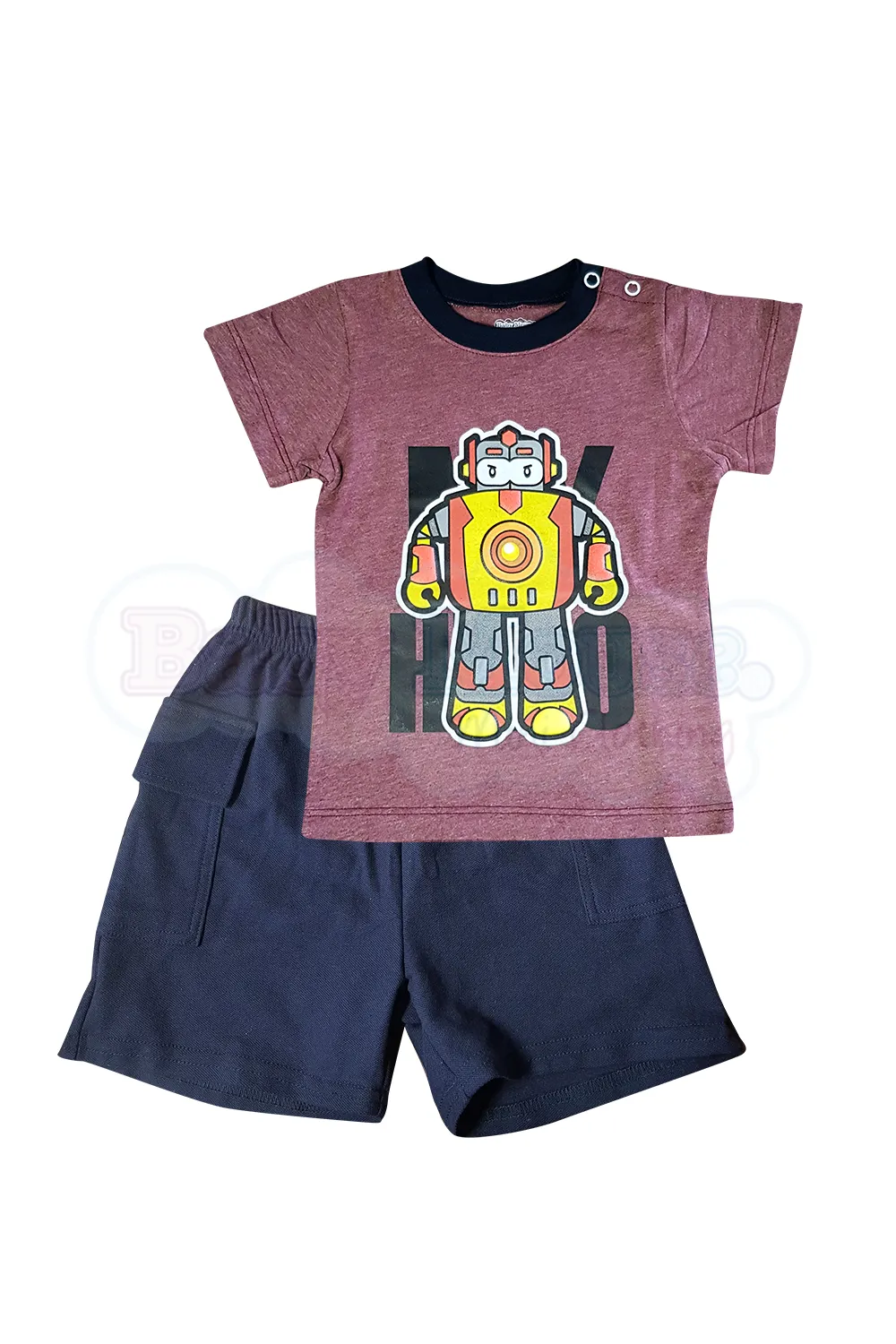 CONJUNTO 3 PZAS  ROBOT/DINO