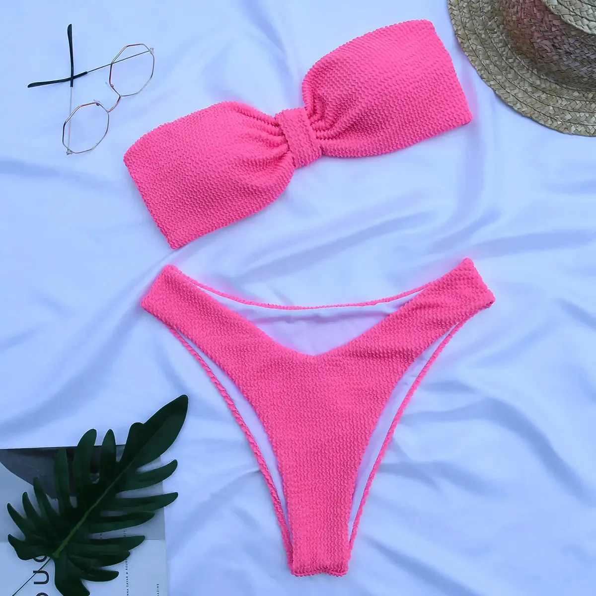 Conjunto de Bikini Bandeau Palabra de Honor