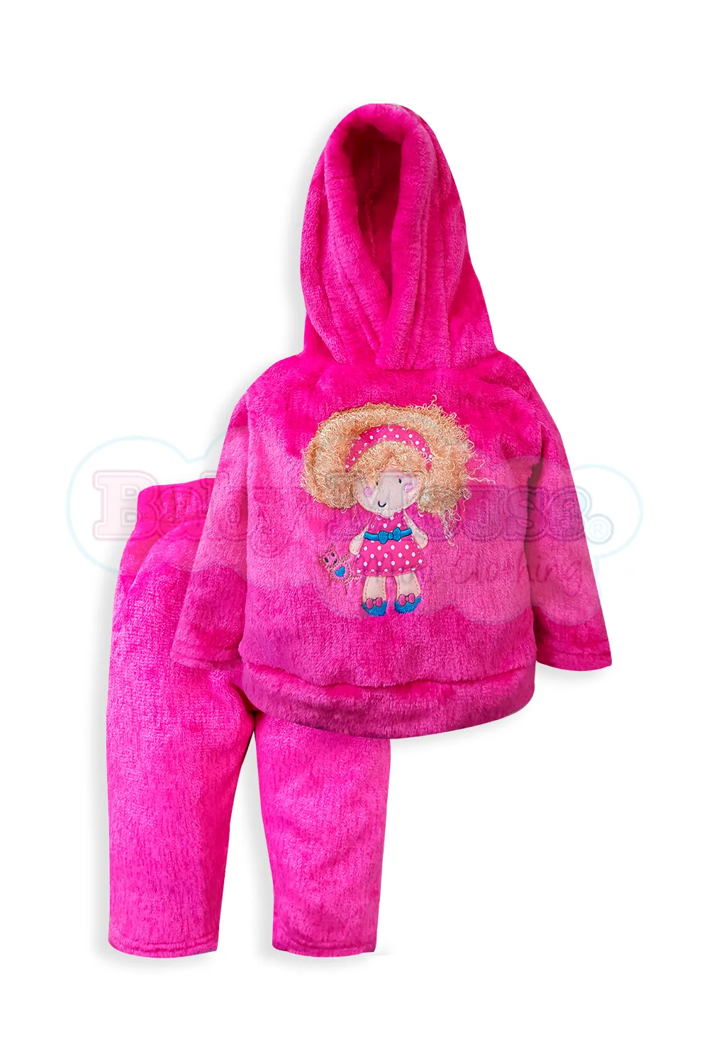 CONJUNTO FLANEL FIUSHA   MUEQUITA
