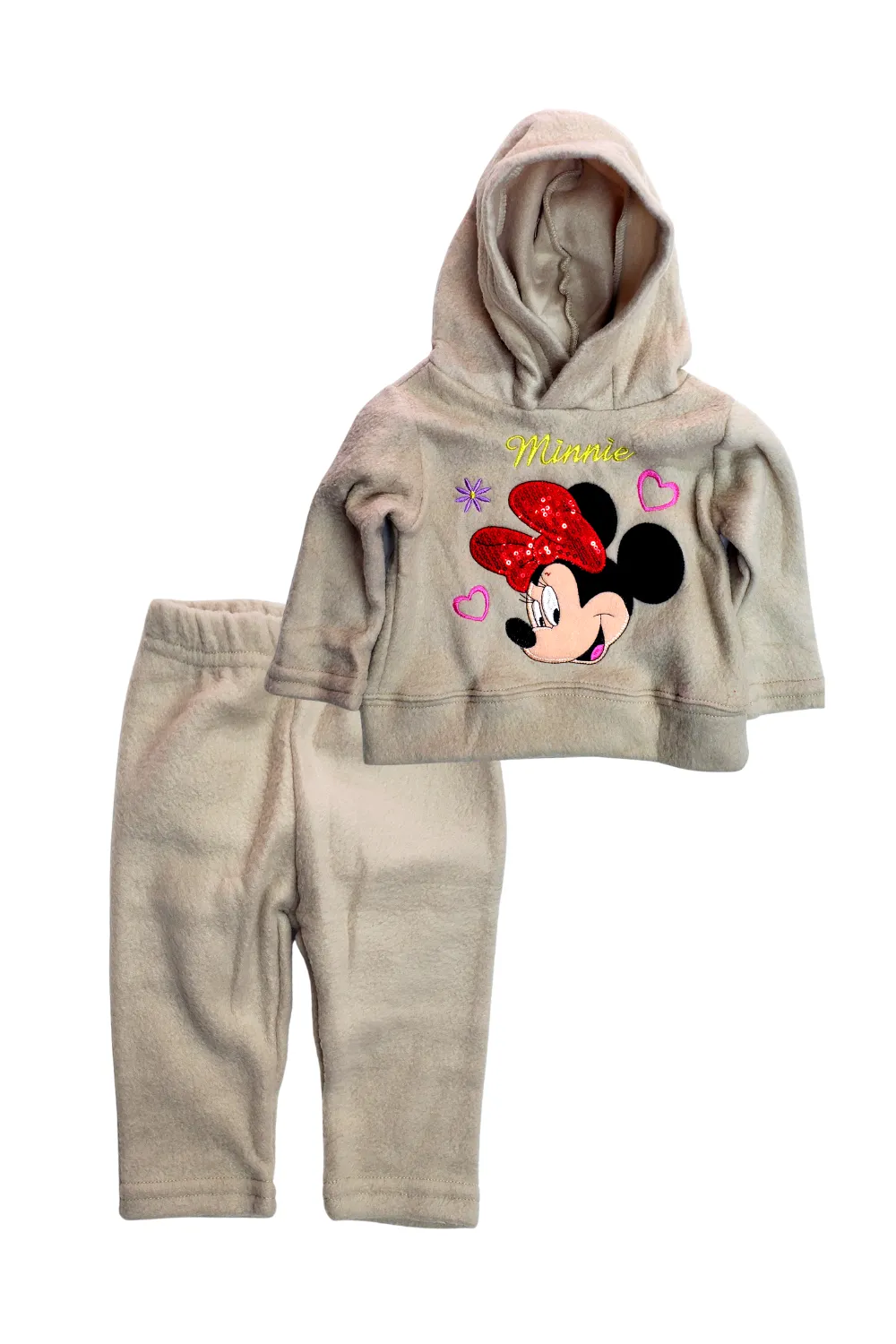 CONJUNTO POLAR CAFé  MINNIE LENTEJUELA