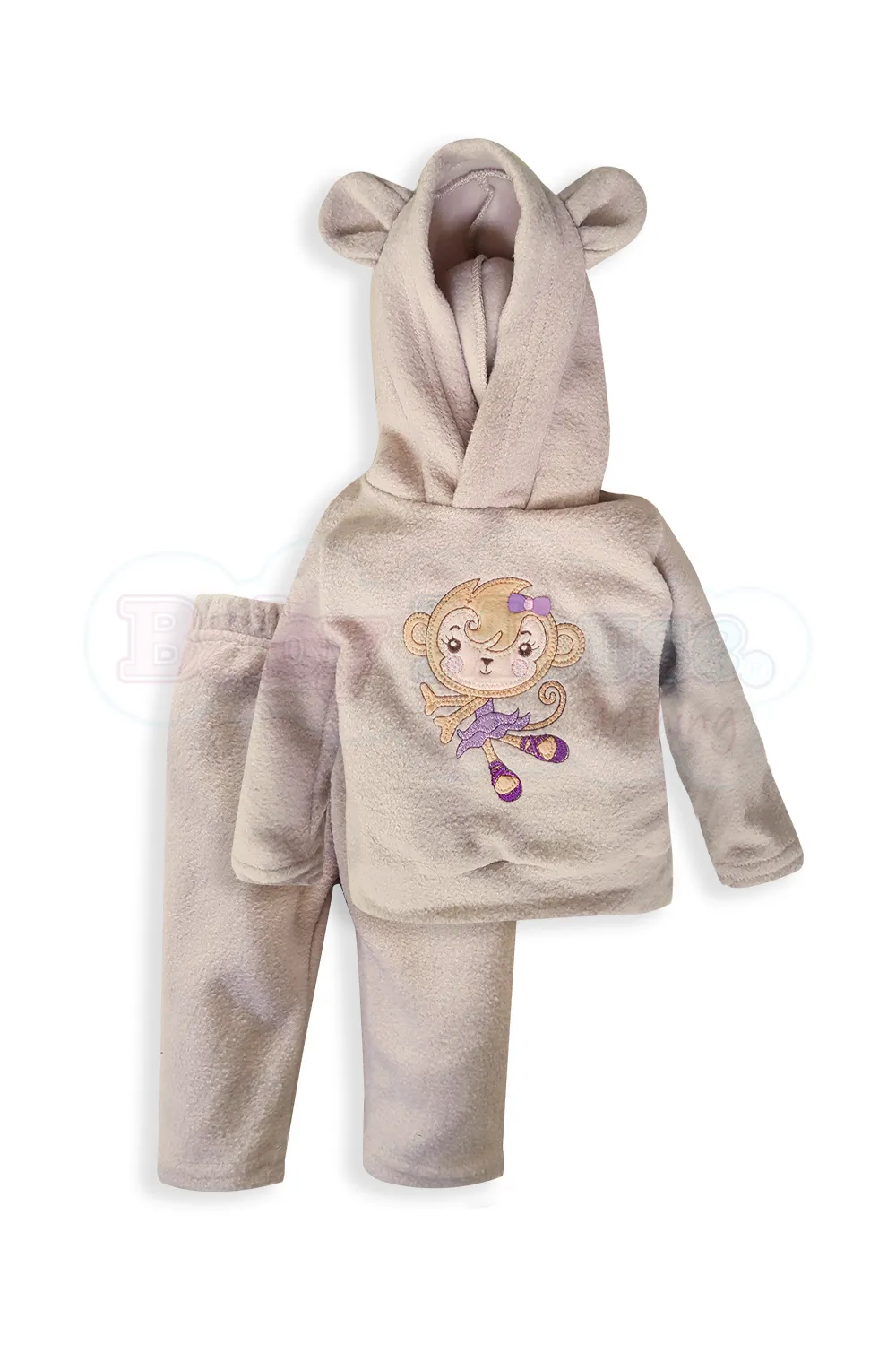 CONJUNTO POLAR CAFé OREJAS  CHANGUITA