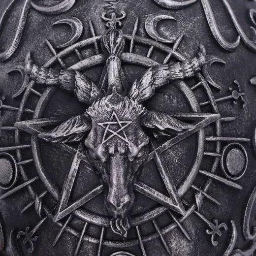Cráneo Baphomet Worship