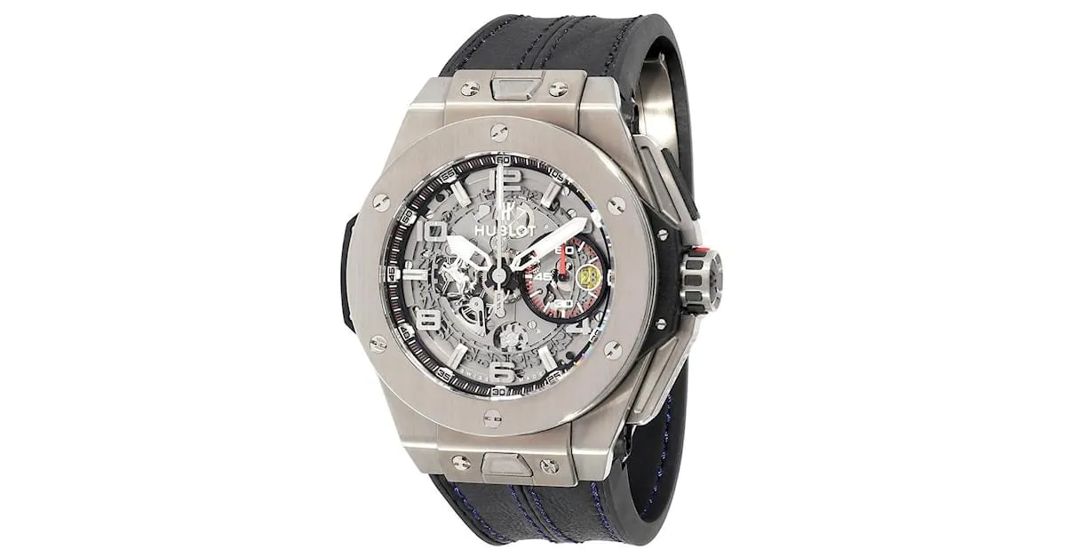 Hublot Big Bang Ferrari 401.NX123.Reloj VR para hombre en titanio Metálico 