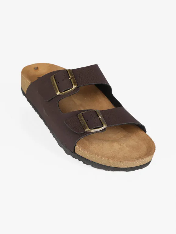 Inblu Babuchas hombre con hebillas