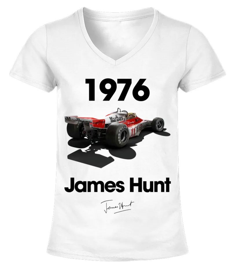 James Hunt WT (2) Camiseta cuello pico Mujer