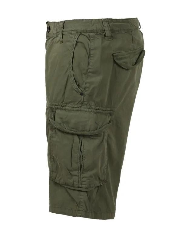 J.E. Mc Collum Bermudas de hombre con bolsillos grandes