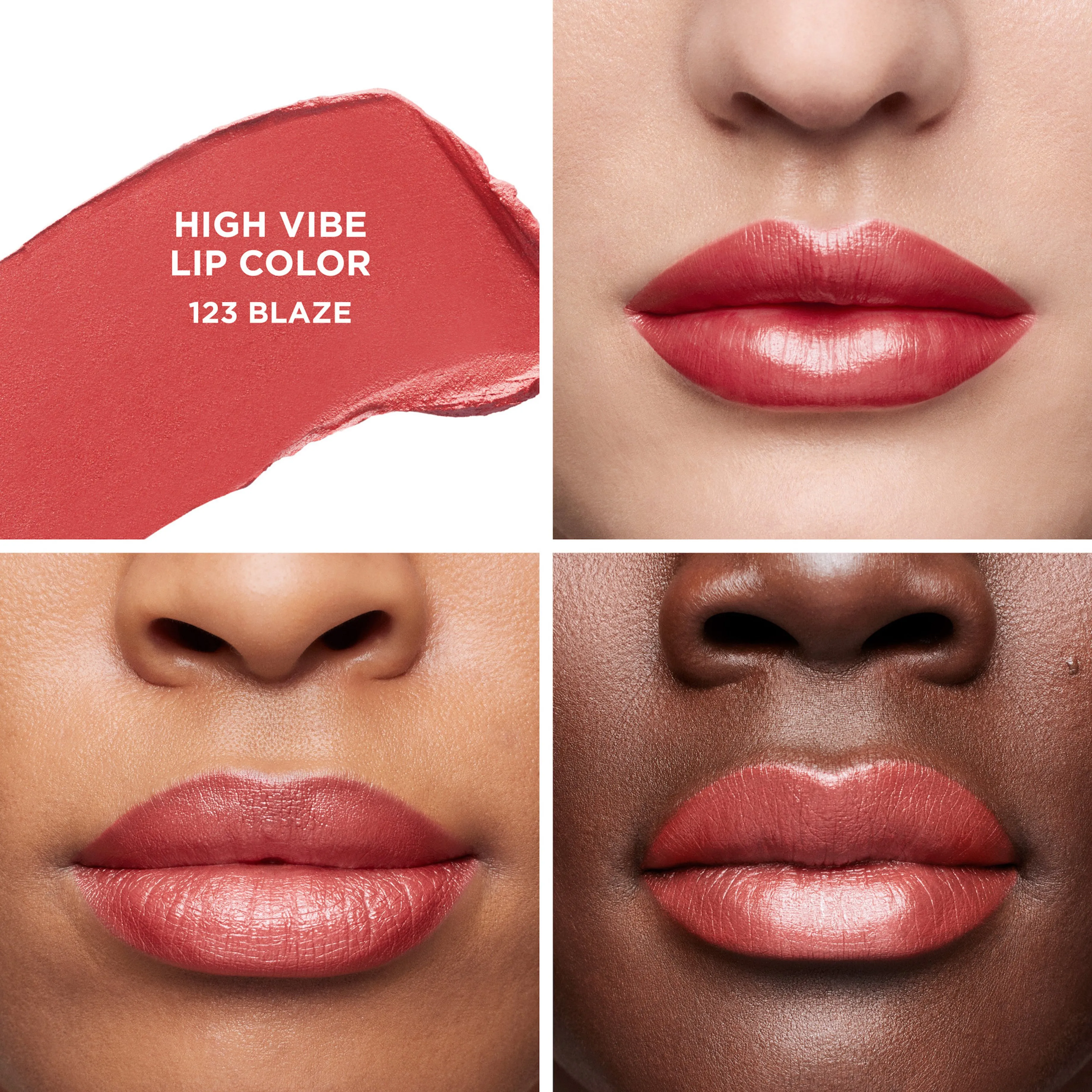 LAURA MERCIER HIGH VIBE LIP COLOR EN   123 BLAZE