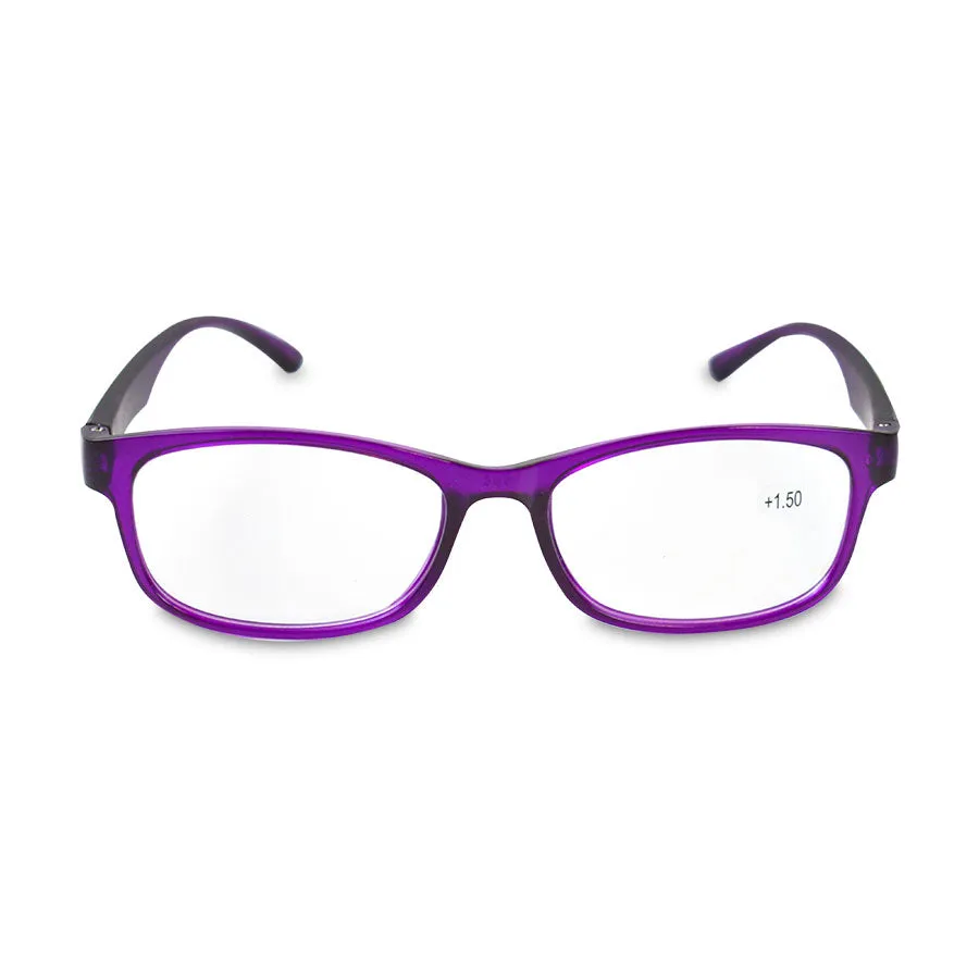 Lente de Lectura Dioptría Color Morado 1.5 Dioptrías