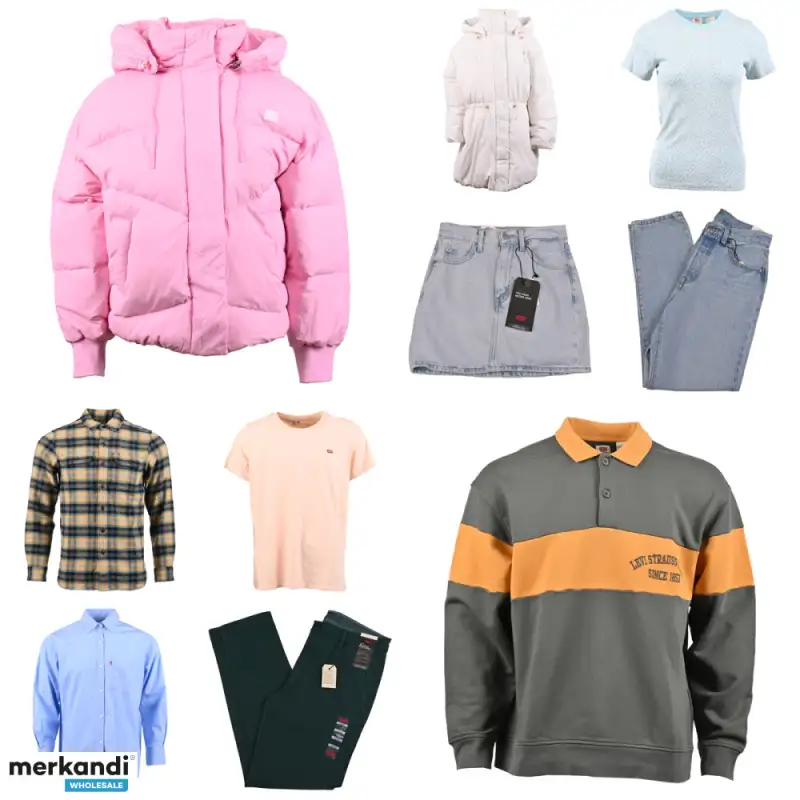 LEVI'S MIX  COLECCIóN EXCLUSIVA PARA MUJERES Y HOMBRES (AE11), VENDIDA POR LOTES DE 40 PIEZAS