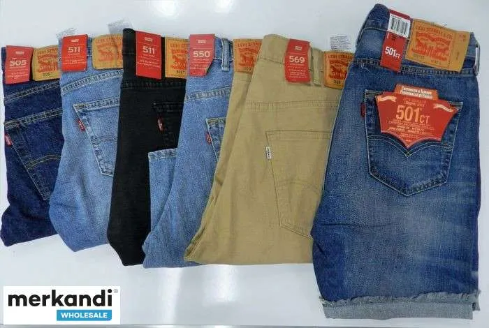 Levi's Wholesale Mens denim shorts surtido 24pcs.