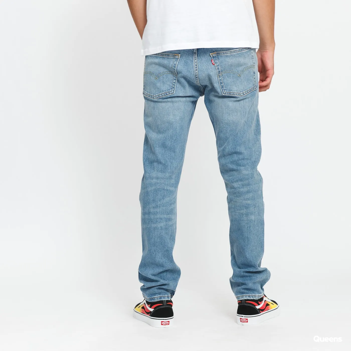 Levi's 513 Slim Straight Fit worn to ride adv