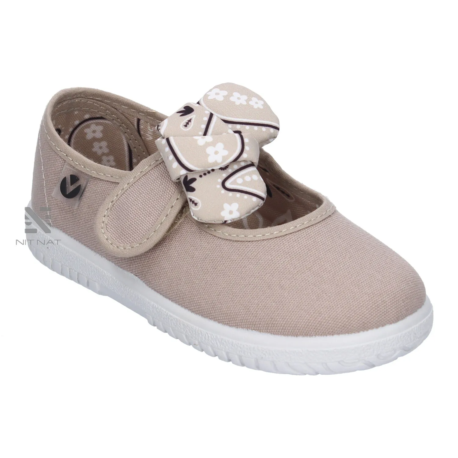 Merceditas Ojalá Pauelo raya Beige Victoria