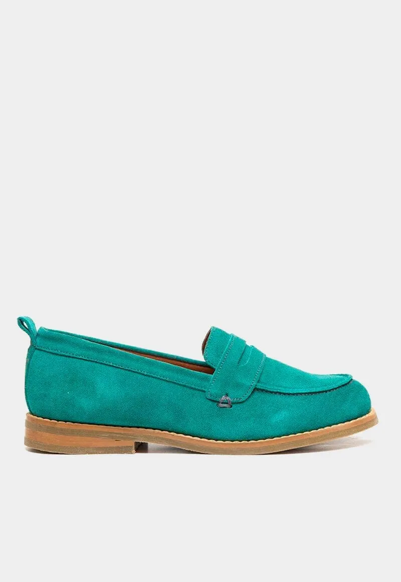 Mocasin Mujer / Coligue Menta