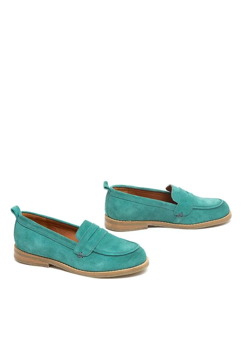 Mocasin Mujer / Coligue Menta