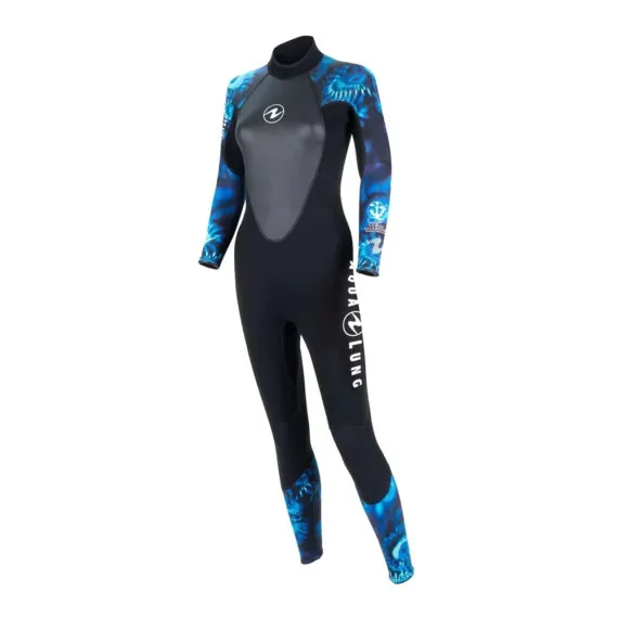 Monopieza Aqualung Hydroflex FS 1MM Mujer