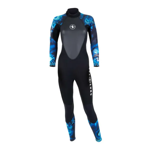Monopieza Aqualung Hydroflex FS 1MM Mujer