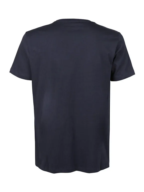 Navigare Camiseta de hombre de algodón con texto