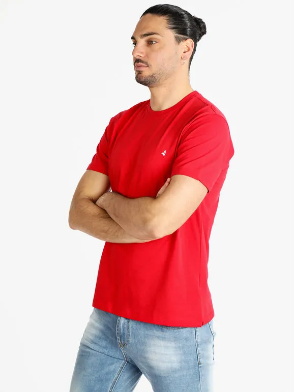 Navigare Camiseta de hombre de algodón de manga corta