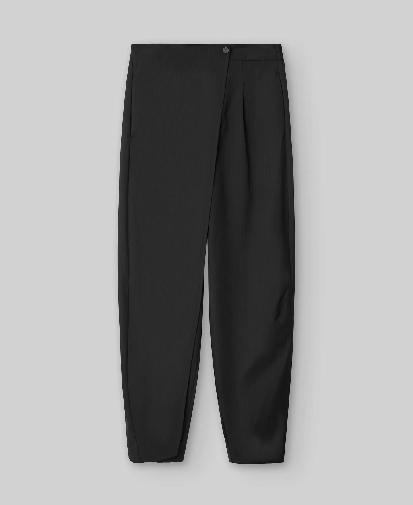 Pantalón delantero cruzado mujer