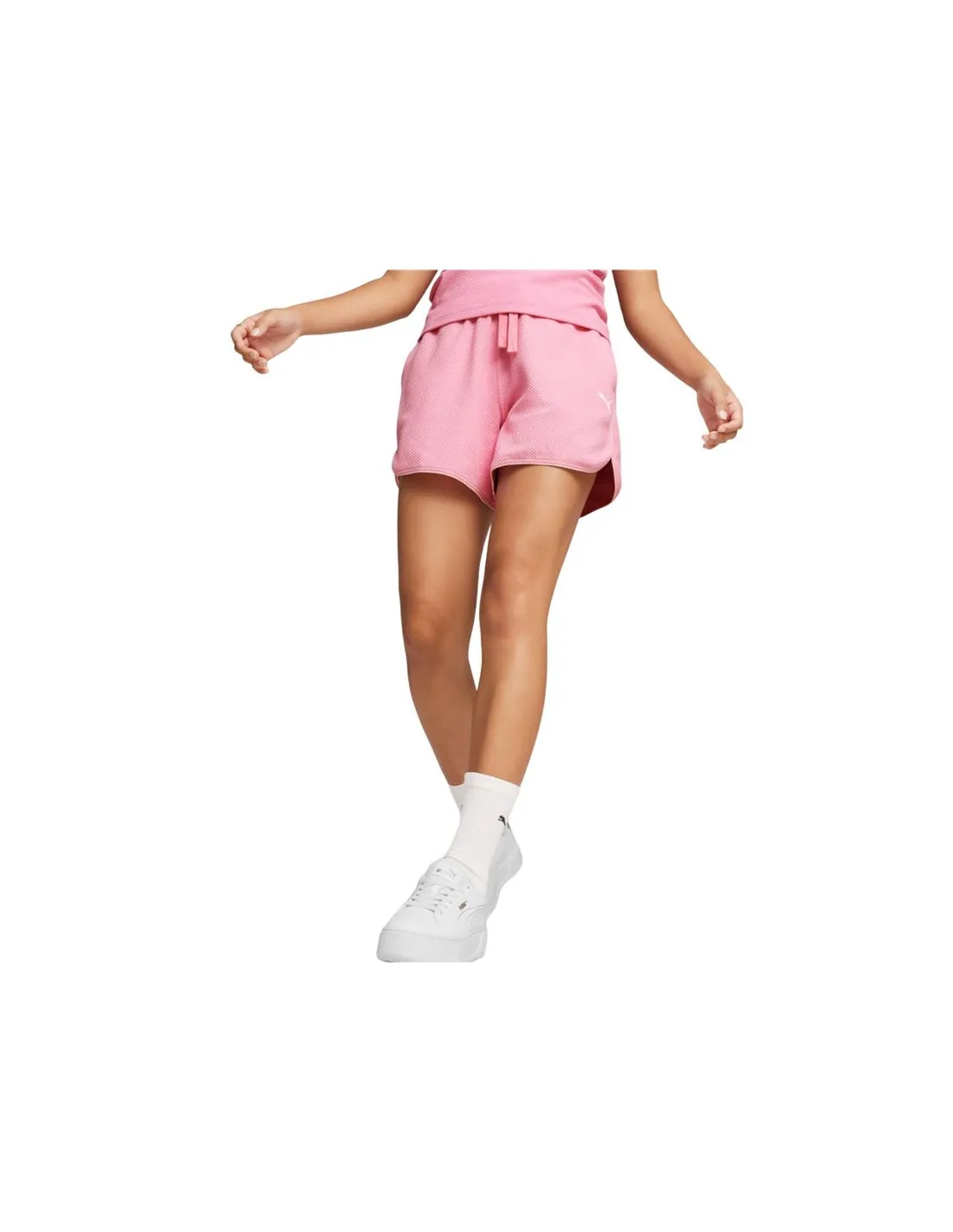 Pantalón Puma HER 5" Rosa Mujer