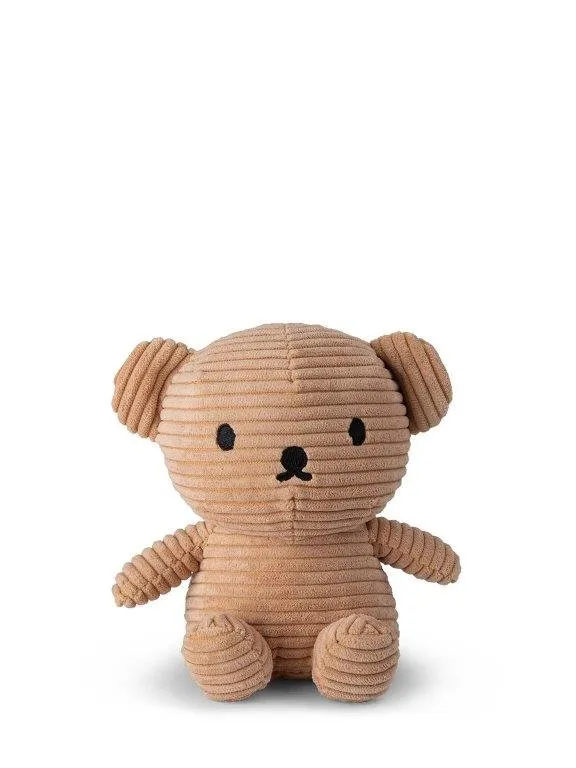 Peluche Oso Boris de pana Beige 17 cm.