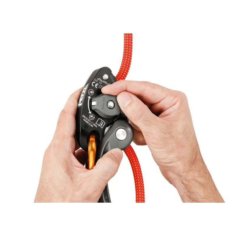 PETZL GRIGRI + (gris)