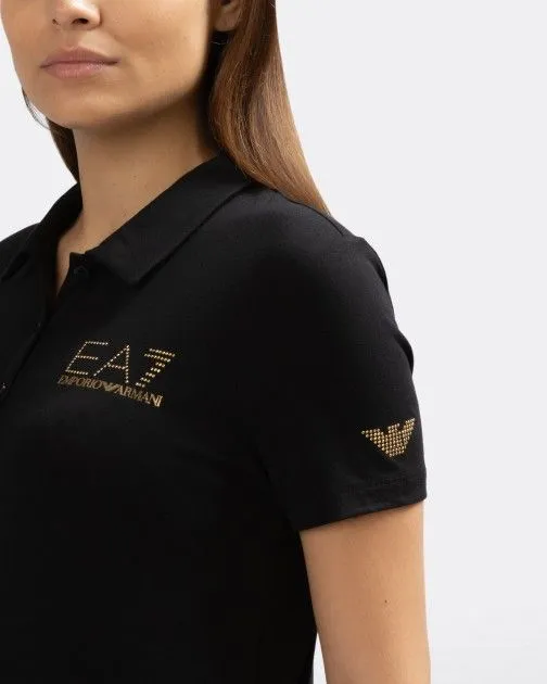 Polo EA7 3RTF05 Negro